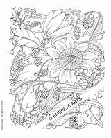 Coloring Pages Adults Flowers Comments sketch template