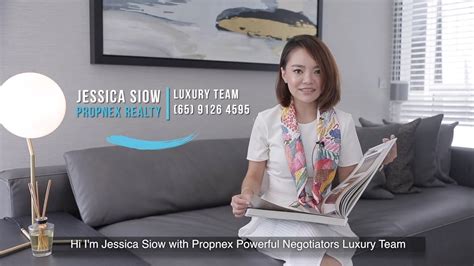 Singapore Property Agent Profile Video Jessica Propnex Luxury Team