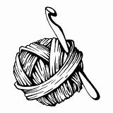 Yarn Ball Vector Hook Drawing Wool Knitting Premium Drawings Graphic Paintingvalley Vectors Vectorified sketch template