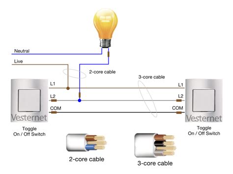 gang   lighting circuit wiring diagram wire light circuit