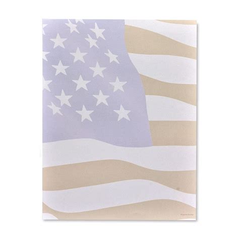 american flag stationery paper  count gartner studios