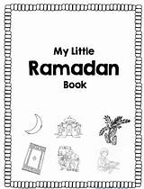 Ramadan Coloring Activity Pages Book Little Eid Edition sketch template