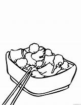 Food Chinese Coloring Clipart Pages Healthy Snack Clip Coloring4free Beef China Broccoli Getcolorings Cliparts Snacks Projects Related Posts Use Clipartmag sketch template