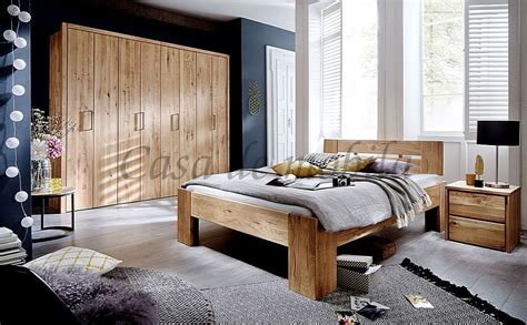 schlafzimmer teilig rustikale wildeiche geoelt casa de mobila