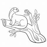 Otter Coloring Pages Sea Drawing Cute Getdrawings Baby Otters Getcolorings sketch template
