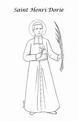 Henri Martyrs Catechese sketch template