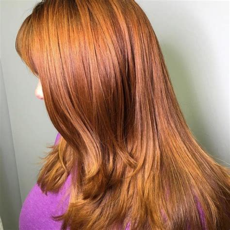 Adorable Copper And Gold Combination Copper Hair Color Hair Color