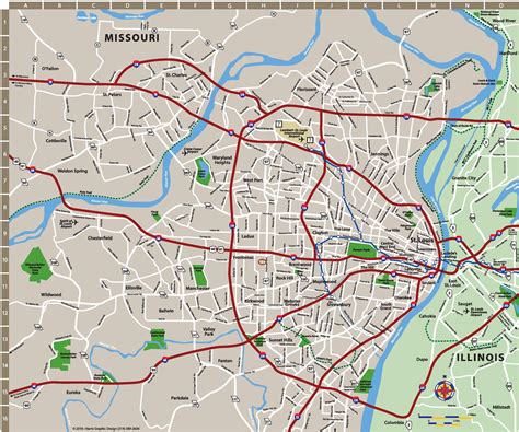 map  st louis city zip codes semashowcom