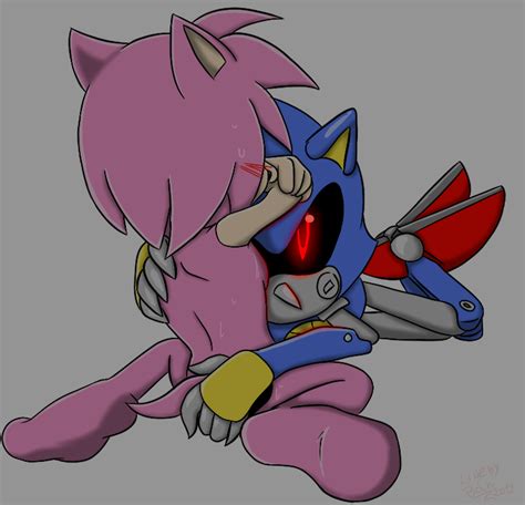 rule 34 amy rose andersonicth anthro ass black sclera blue body blush breasts female hair