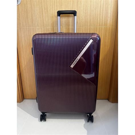 samsonite zeltus cm travel luggage   built weighing scale worth  hobbies
