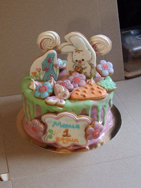 images  bunny cakes  pinterest rabbit cake birthday cakes  miffy cake
