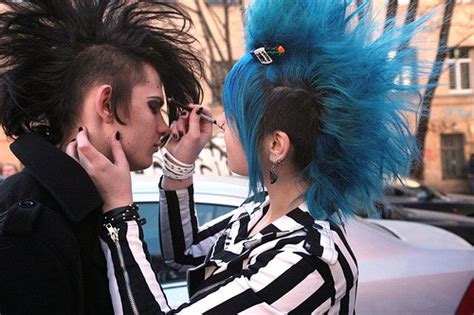 punk couple on tumblr