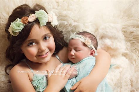 big sister  sister newborn photography