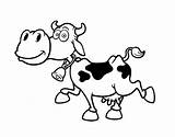 Cow Dairy Coloringcrew Coloring sketch template