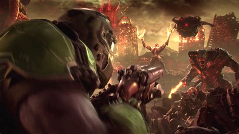 doom eternal enemies release date gameplay  gamewatcher