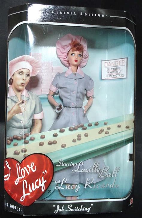 Barbie I Love Lucy Job Switching Doll Classic Edition 1998 Mattel