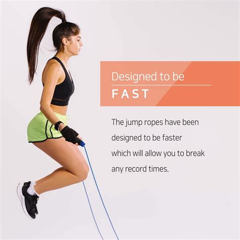 ksy jumpro smart luxury jump rope adjustable tangle  fitness jumprope ebay