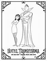 Transylvania Mavis Dracula Transilvanien Colorier sketch template