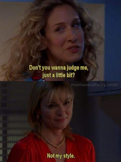 Carrie Bradshaw And Samantha Jones In Sex And The City