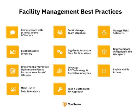 facility management  practices toolsense