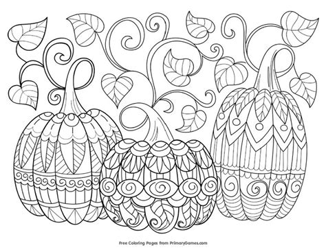 printable coloring pages fall theme coloring pages