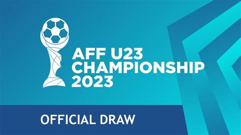 aff  championship  official draw ceremony youtube