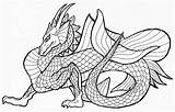Ninjago Dragons sketch template