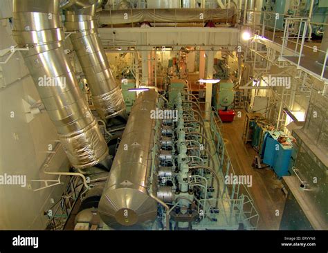 marine diesel engine high resolution stock photography  images alamy
