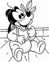 Goofy Coloring Pages Baby sketch template
