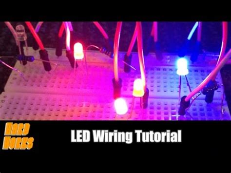 led wiring tutorial youtube