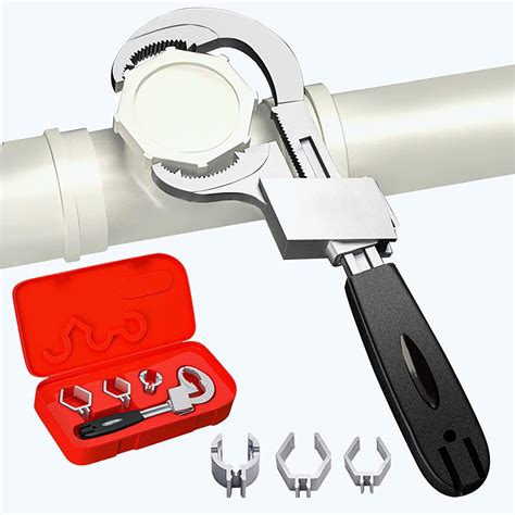 crescent wrench set universal adjustable double ended wrench