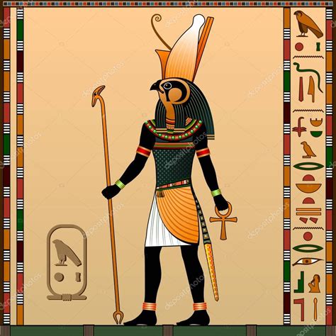 Religion Ancient Egypt Horus God Heaven Royalty Patron