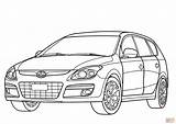Hyundai Coloring Elantra Drawing Pages Touring Cars Supercoloring Printable Skip Main Color sketch template