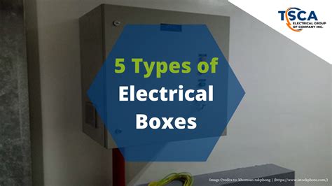 types  electrical boxes  electrical services  philippines