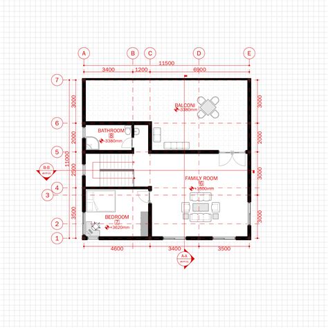 simple architecture plan  house pin  house design call