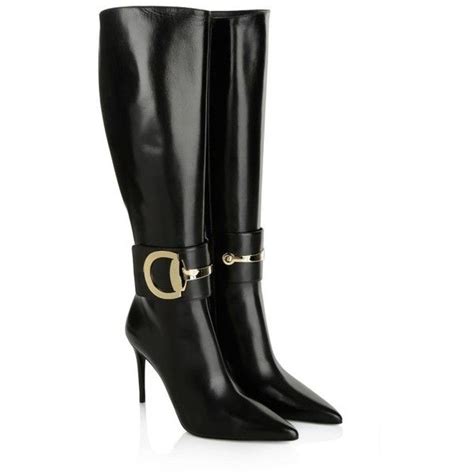 Thigh High Stiletto Boots Leather Coltford Boots