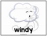 Flashcards Windy Teaching sketch template
