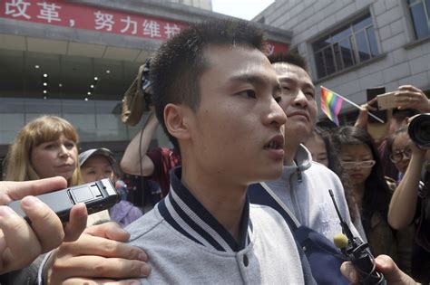 judge rules against couple in china s landmark same sex marriage case