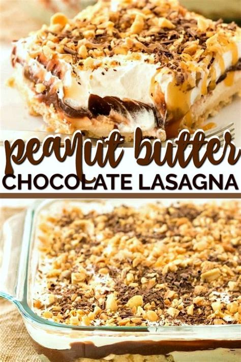 Chocolate Peanut Butter Lasagna Recipe Spaceships And