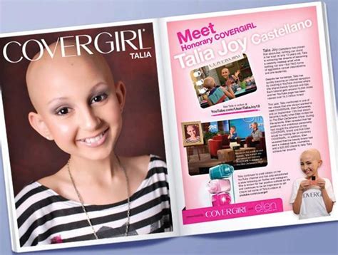 Talia Joy το 13χρονο Covergirl που έχασε τη μάχη με τον καρκίνο μα