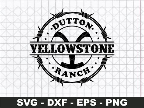 clip art image files scrapbooking dutton ranch yellowstone svg cut