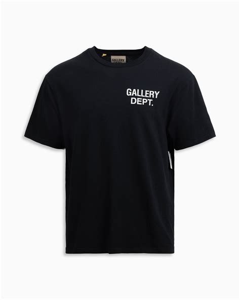 souvenir tee gallery dept tops t shirts black