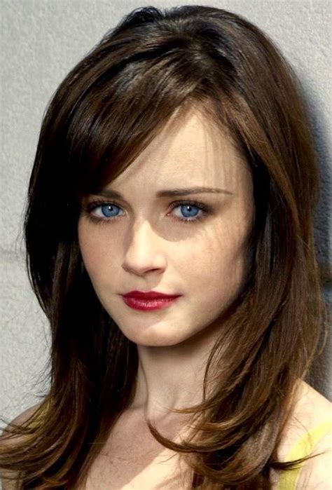Alexis Bledel Hairstyles With Bangs Hair Beauty Cool