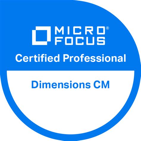 dimensions cm certified professional credly