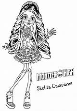 Skelita Calaveras Coloriages Gratuit Est Nouvelles Poupee sketch template