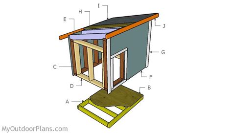 dog house plans  large dog myoutdoorplans  woodworking plans  projects diy shed