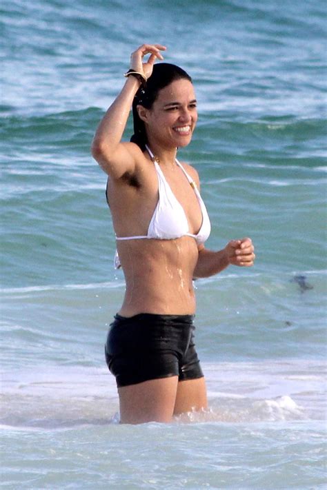 michelle rodriguez airs out her very hairy armpits in mexico