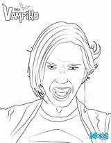 Chica Vampire Zaira Drawing Coloring Vampiro Pages Bite Getdrawings Hellokids Print Color sketch template