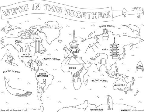 asia map coloring pages