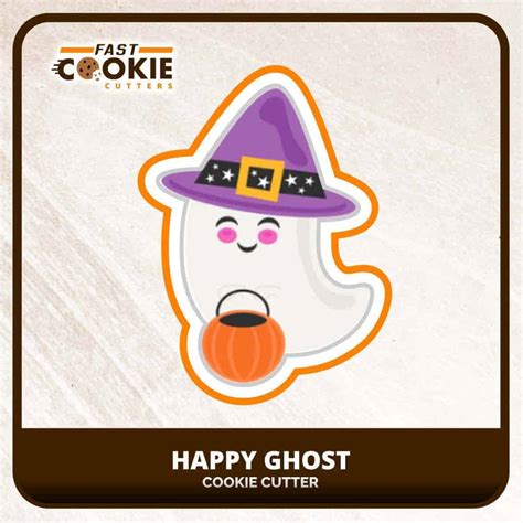 happy ghost fast cookie cutters